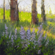 Wild Lupine by Gretha Lindwood, pastel