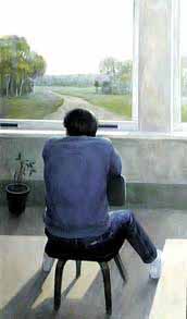 Zifen Qian self protrait
